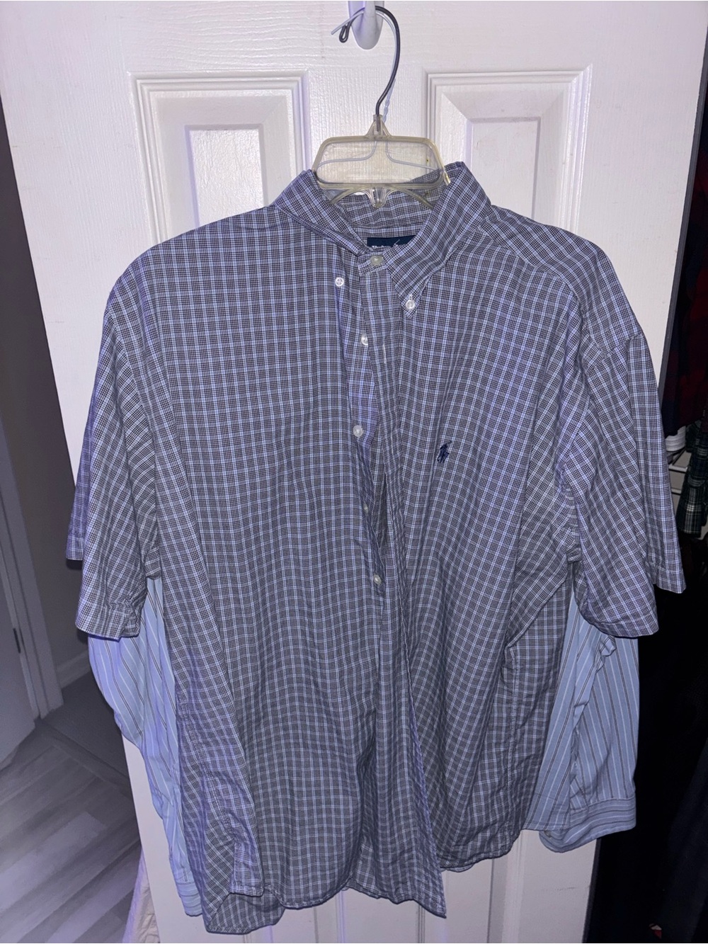 Polo by Ralph Lauren Short-Sleeve Button-Down Plaid Shirt - vintage 1992!
